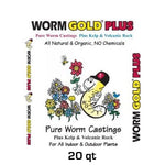 Worm Gold Plus - Pure Castings w/ Kelp and Pumice - 20 qt.