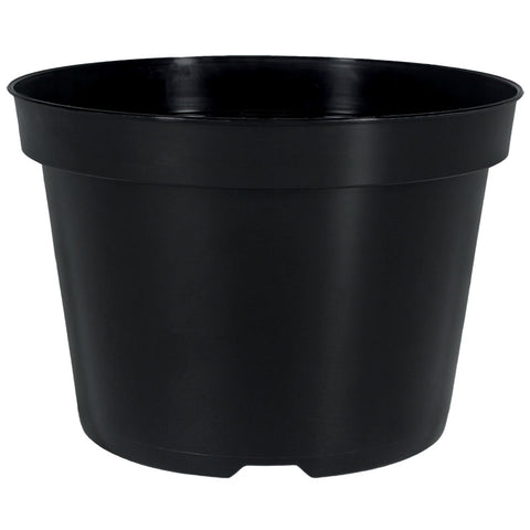 HC Companies - AZE08000G18 - 8" Black Azalea Elite Round Pot - 270/Case