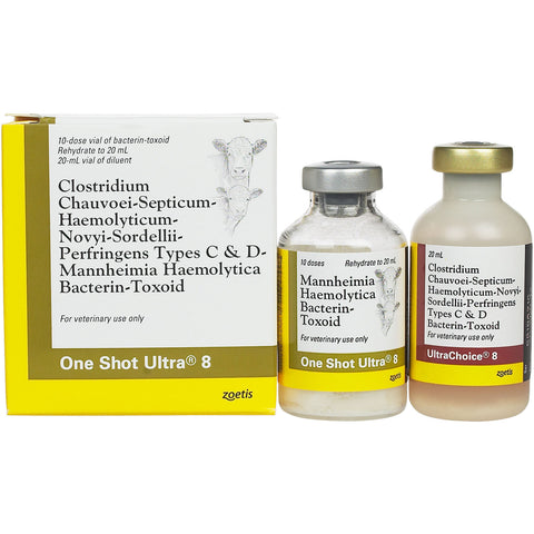 Zoetis - One Shot Ultra 8 - 10 dose