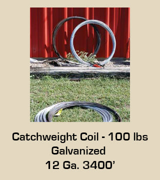 OK Brand - Catchweight Coil - 12 ga - Galvanized - 100 lbs - 3,400'