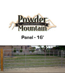 Powder Mountain - Panel - 16' - Brown - 18 ga.