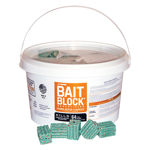 JT Eaton - Bait Block Peanut Butter - 4 lb