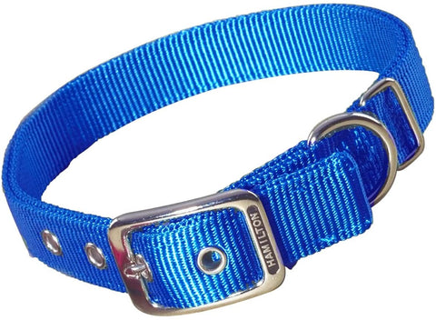 Hamilton - Nylon Dog Collar - 1" x 26" - Blue