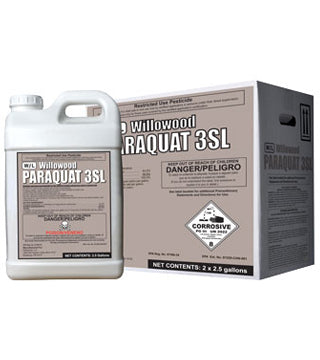 herbicides with paraquat Willowood - Paraquat 3SL - 2.5 gal