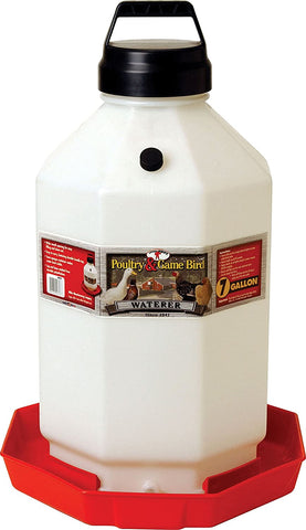 Little Giant - Plastic Poultry Waterer - 7 gal