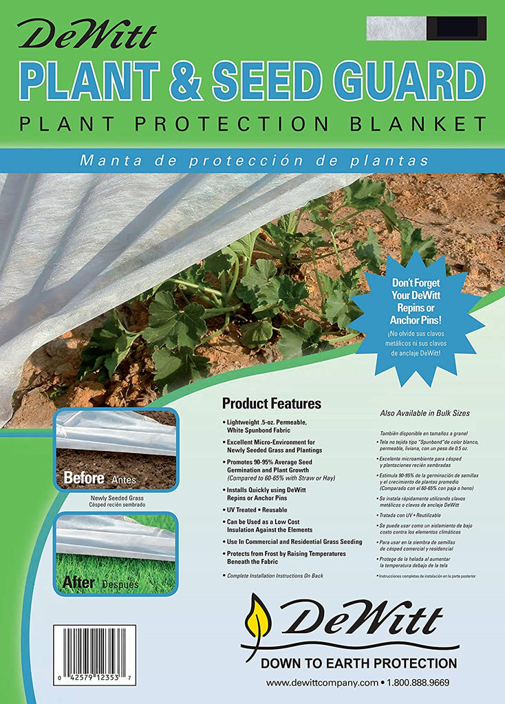 garden seed blanket Dewitt - 0.5 oz. Plant Seed Guard
