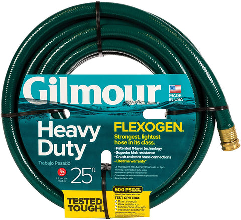 Gilmour - Flexo 3/4"x25' Heavy Duty - 500psi Green