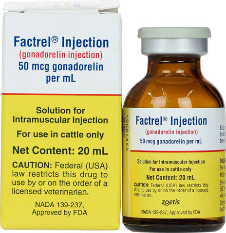 Factrel Zoetis - Factrel - 20mL - 10 dose (Rx) – Steve Regan Company