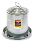 Miller - Fount - Double Wall - 5 Gal - Poultry - Galvanized