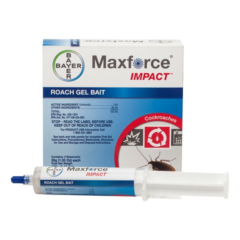 Bayer - Maxforce Impact Roach Gel - 4x30 gm