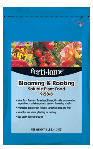 Fertilome - Blooming and Rooting Soluble Plant Food - 9-58-8  - 3lb. ( #11772 )