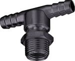 TEEJET BODY, TEE 1/2 BARB