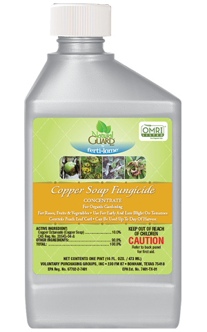 Natural Guard - Copper Soap Fungicide Concentrate - 16 oz