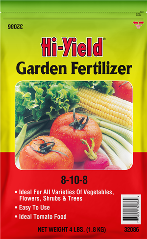 vegetable plants fertilizer Hi-Yield - Garden Fertilizer - 8-10-8