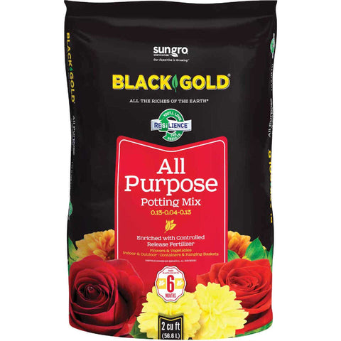 Black Gold - All Purpose Soil - 2 cu. ft.