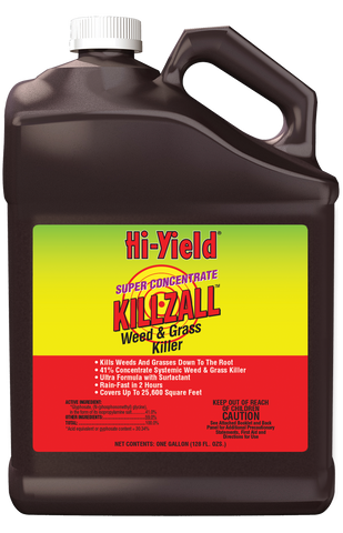 Hi-Yield - Super Concentrate Killzall - Weed and Grass Killer 41% - gal.