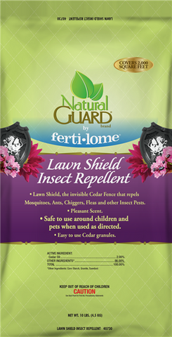 Natural Guard - Lawn Shield Insect Repellent Granules - 10 lb.