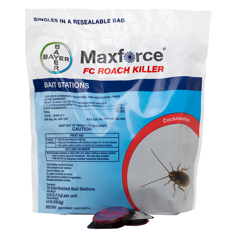 Bayer - Maxforce FC Roach Bait Stations - 72/pack