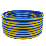 Hose - 3/8" Spray - Yellow w/ Blue  Stripe 600 psi - whole rolls only (300' and 400')