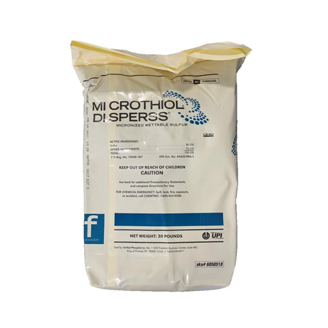 United Phosphorus - Microthiol Disperss Wettable Sulfur 80 - 30 lb