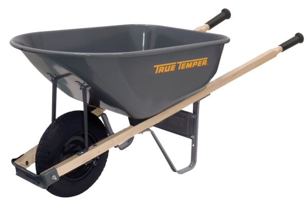 True temper deals flat free wheelbarrow