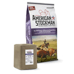 American Stockman - Trace Mineral w/Sel 30 Salt Block - 50 lb (Discontinued)