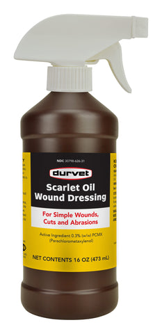 Durvet - Scarlet Oil w/ Trigger Spray - 16 oz