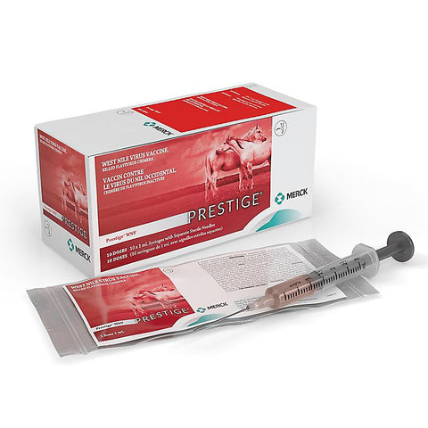 Merck - Prestige (WNV) West Nile w/syringe - 1 ml - 1 dose - Steve Regan Company