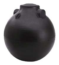 Nor - Septic  500 Gal Black 64X67 - Non-Plumbed