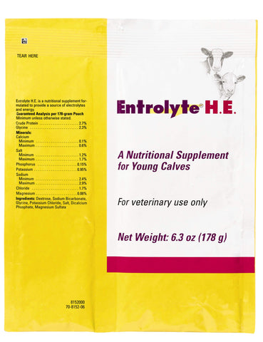 Zoetis - Entrolyte HE - 1 dose (178g)
