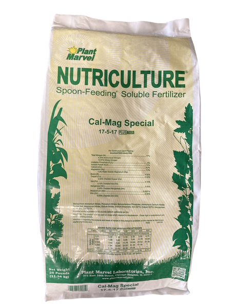 plant marvel fertilizer Plant Marvel - 17-5-17 Cal Mag
