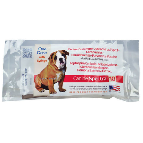 Durvet - Canine Spectra 10 - 1 dose - Steve Regan Company