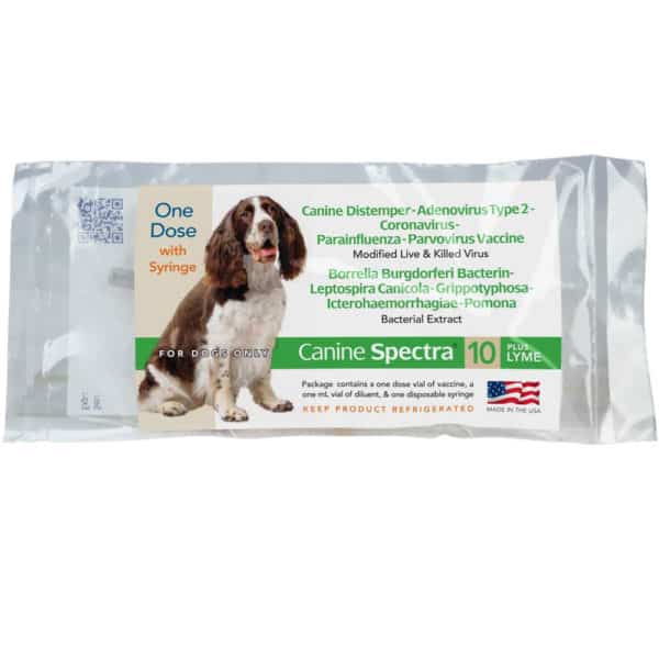 Durvet - Canine Spectra 10 - PLUS LYME - 1 Dose – Steve Regan Company