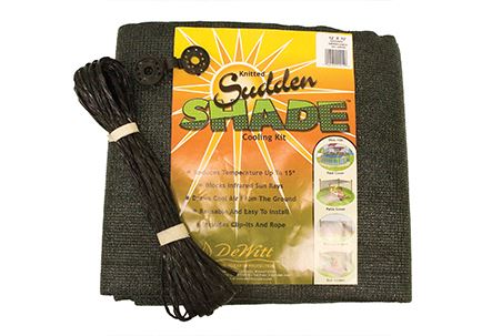 Dewitt - 60% Green Knitted Shade Kit - 12' x 12'