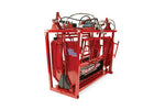 Tarter - Squeeze Chute - Cattlemaster Series 12 - Hydraulic - Red