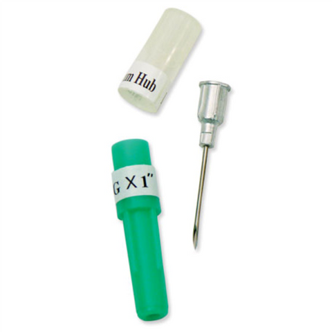 Needle - Disposable - Alum Hub - 14 Gauge x 1-1/2"