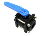Norwesco - Valve Ball 4 bolt  3/4" Full Port Poly