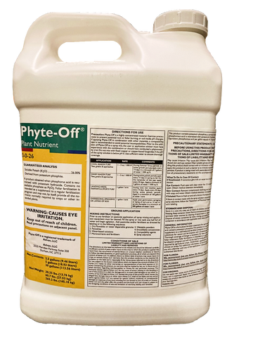 SipcamAdvan - Phyte-Off - 0-0-26 - 2.5 gal ####ZZ