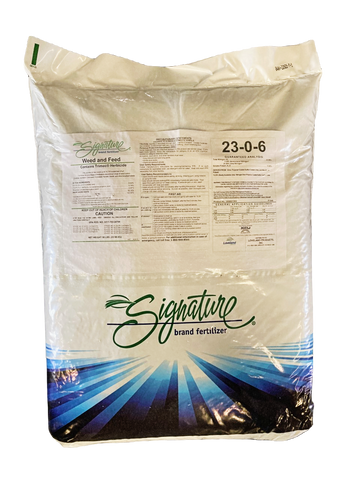 Loveland- Signature Brand Fertilizer 23-0-6 25% XCU w/ Trimec- 50 lb