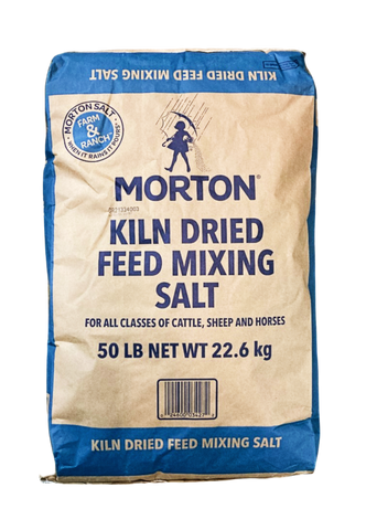 Morton - Kiln Dried Feed Mixing Salt - 50 lb