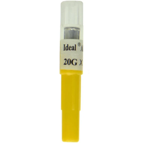 Needle - Disposable - Alum Hub - 20 Gauge x 1-1/2"