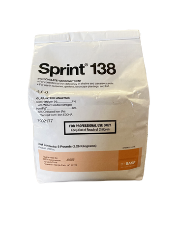BASF / Miller Chem - Sprint - 138 Iron Chelate - 5 lb