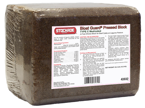 Stockade - Bloat Guard Pressed Block - 33lb