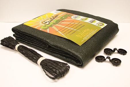 Dewitt - 60% Black Knitted Shade Kit - 6' x 12'