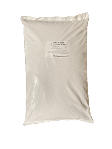 Turf Maker - Turf Fertilizer 32-5-7-50% XCU-3% Fe - 50 lb