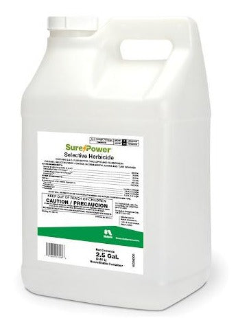 strike 3 herbicide oz per gallon Sure Power Selective Herbicide
