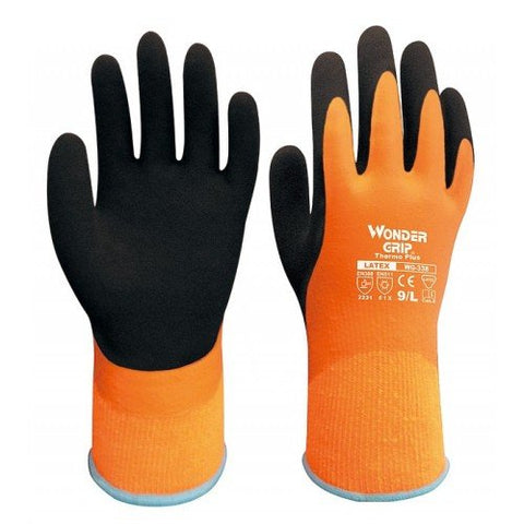 Yellowstone - Orange WG338 Wonder Grip Thermo Gloves - Size Small